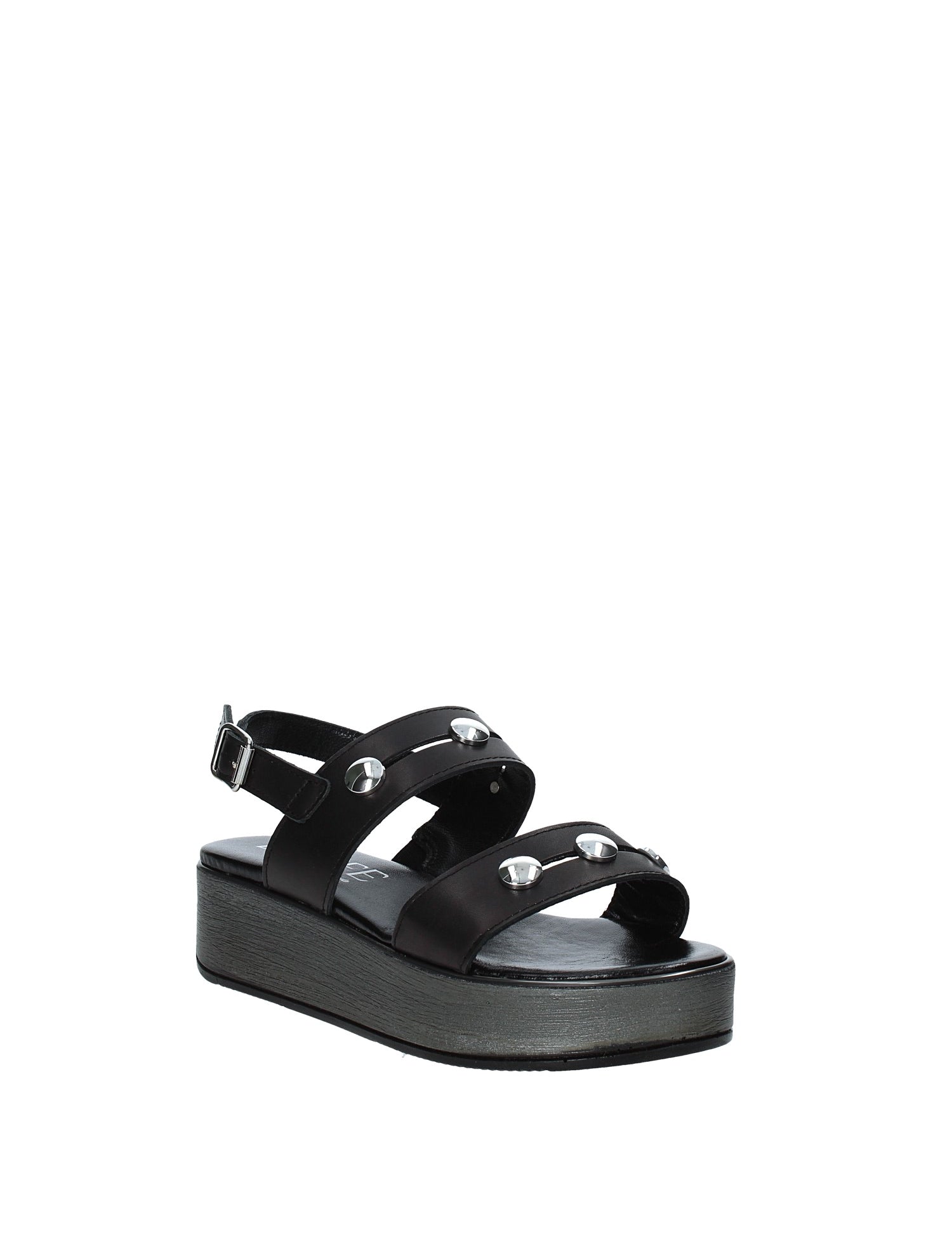 Sandali zeppa Nero Susimoda