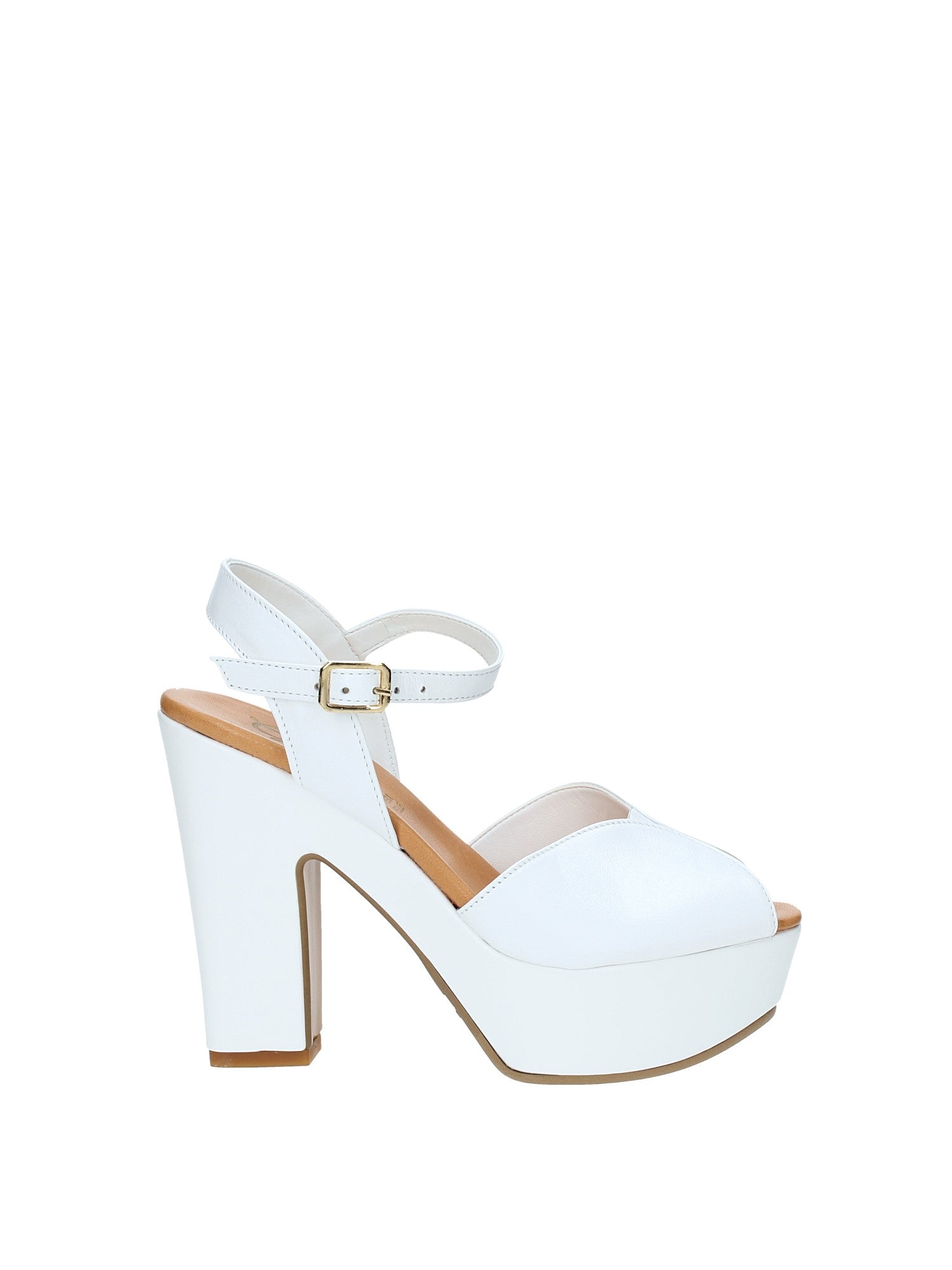 Sandali tacco Bianco Grace Shoes