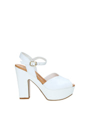 Sandali tacco Bianco Grace Shoes