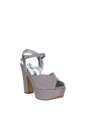 Sandali tacco Viola Chiaro Grace Shoes