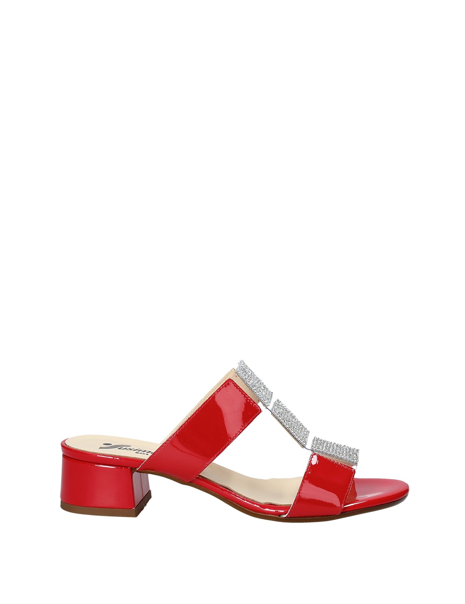 Sandali tacco Rosso Susimoda