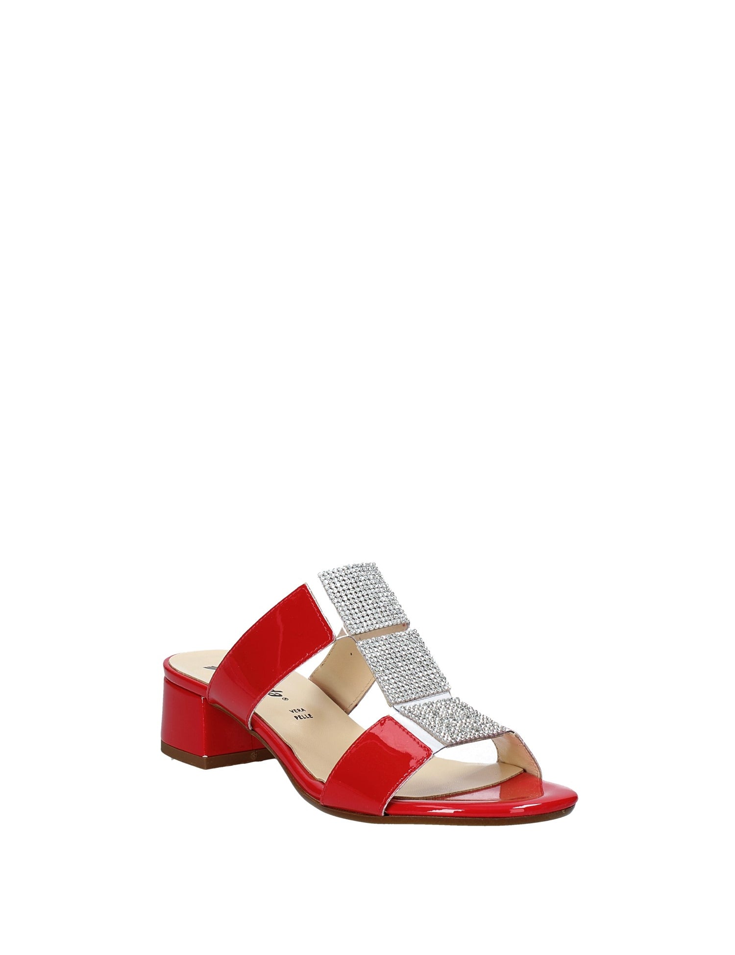 Sandali tacco Rosso Susimoda