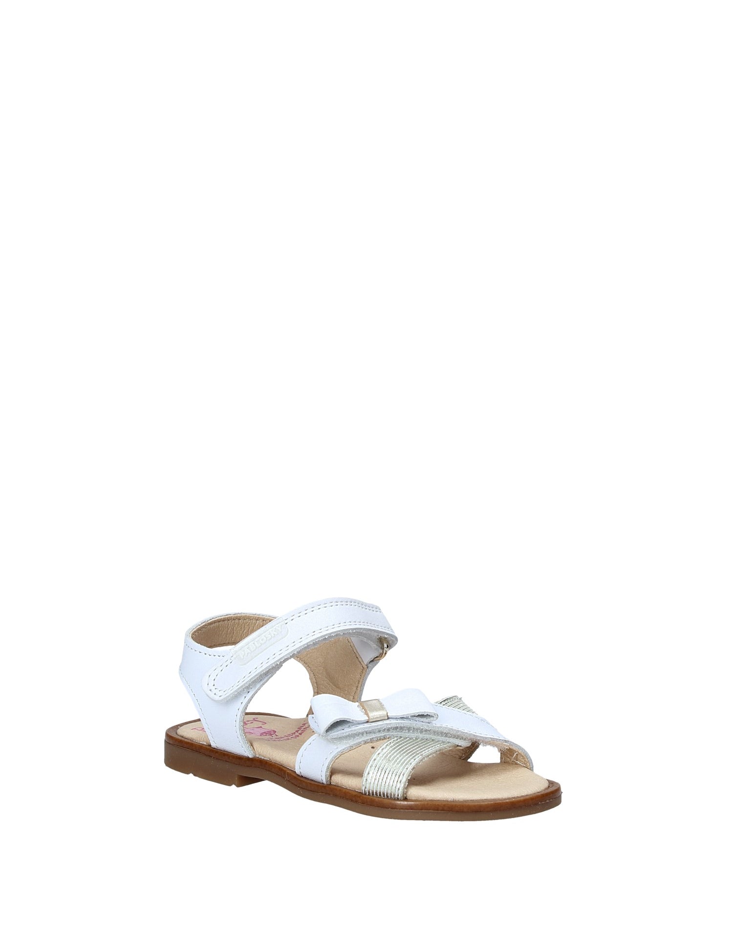 Sandali con strappi Bianco Pablosky