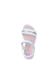 Sandali con strappi Bianco Pablosky
