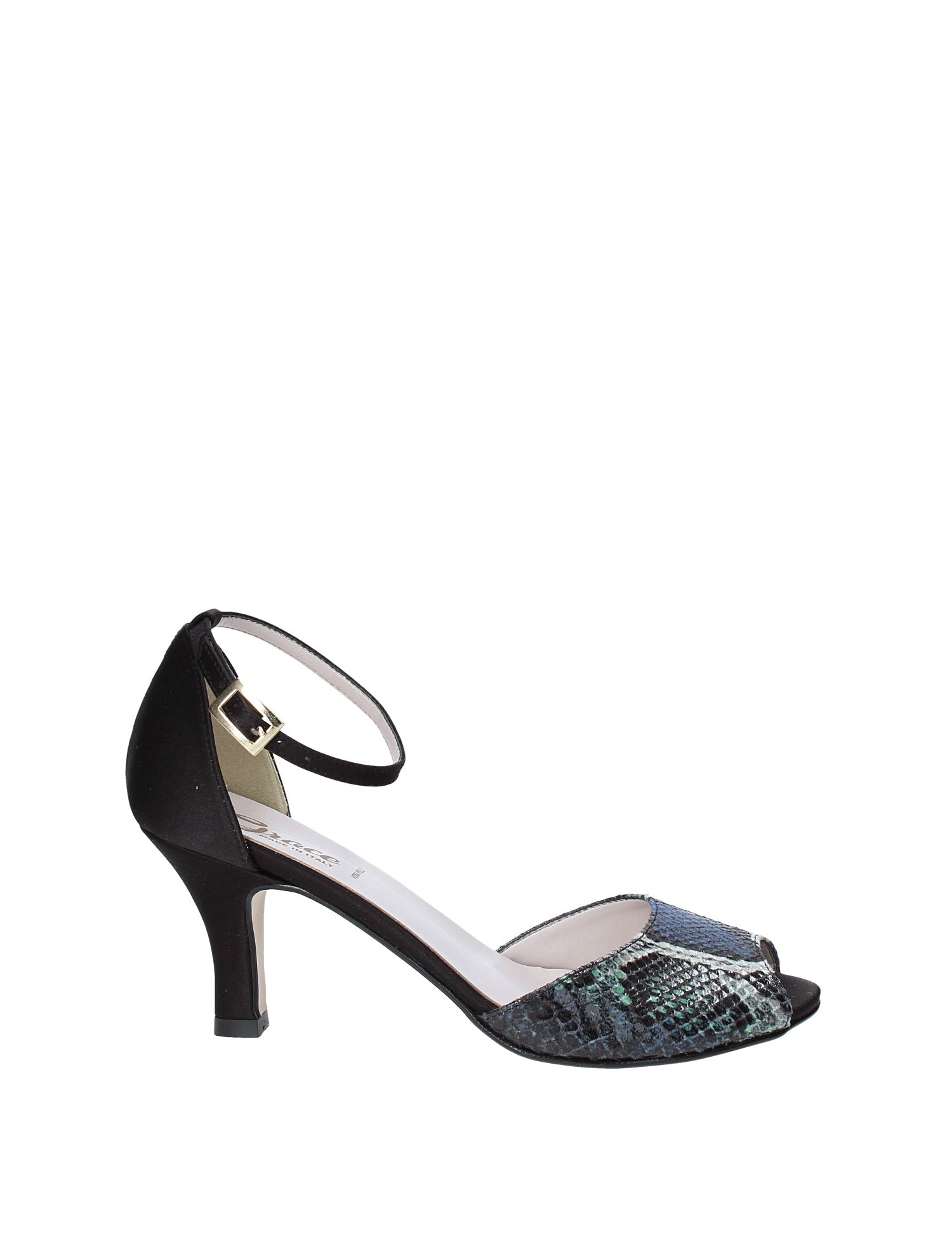 Sandali tacco Nero Grace Shoes