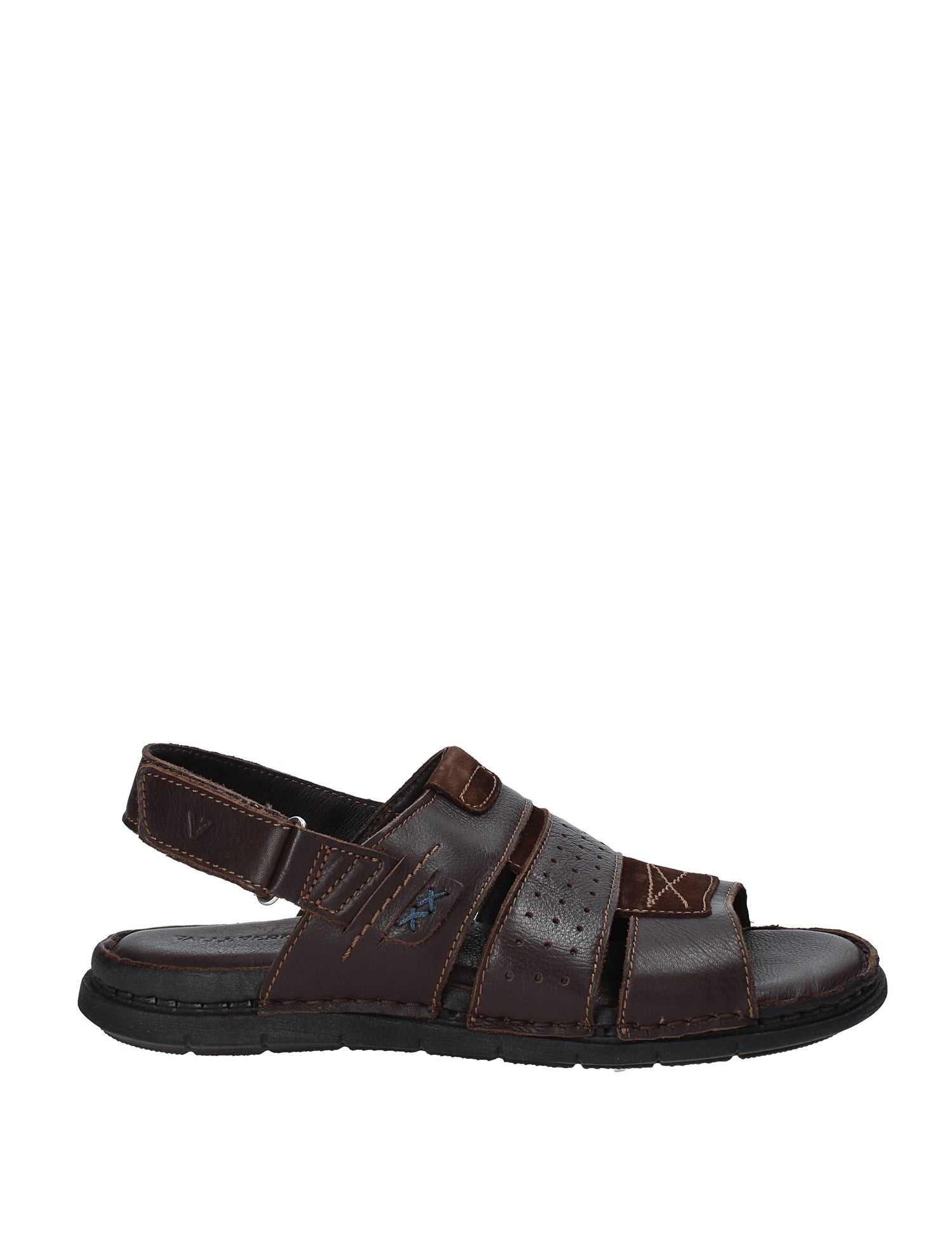 Sandali con strappi Marrone Valleverde