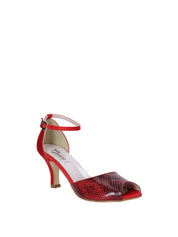 Sandali tacco Rosso Grace Shoes