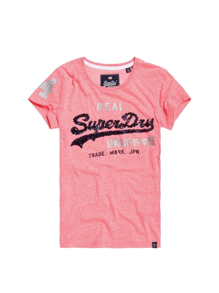 T-shirt Rosa Superdry