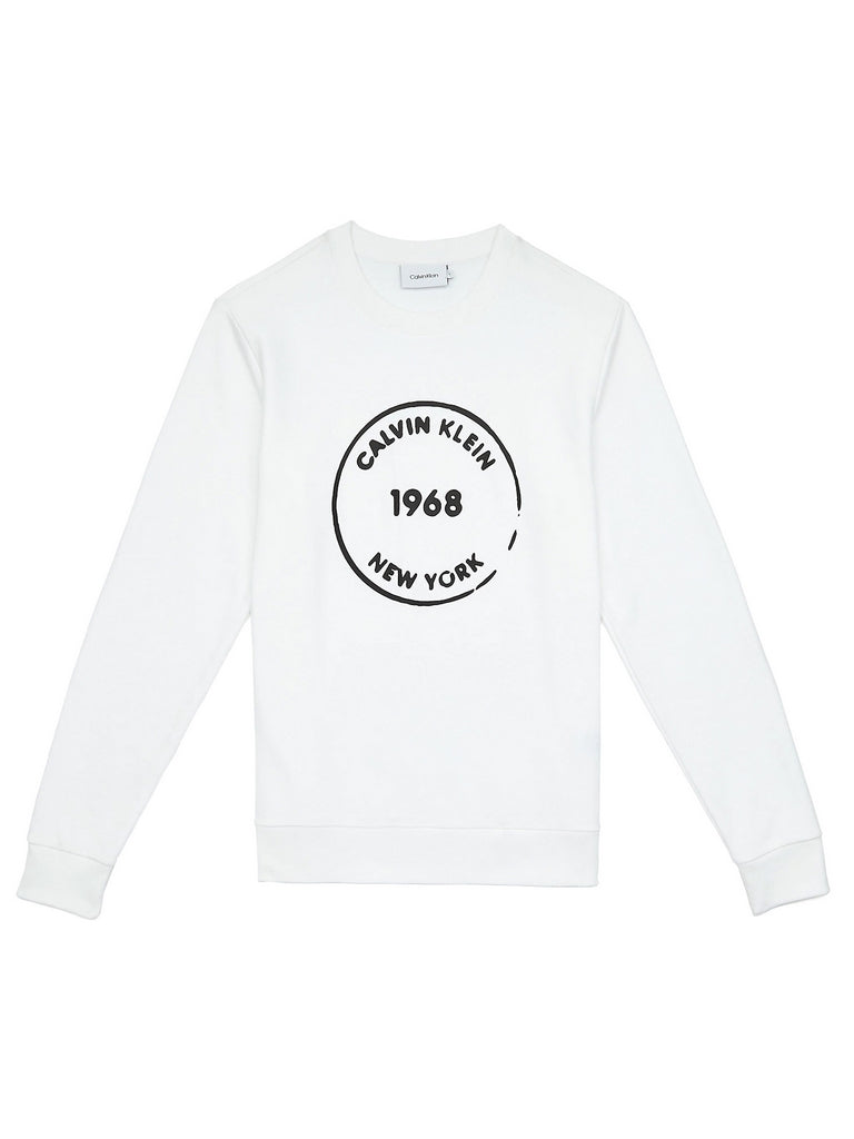 Felpe Bianco Calvin Klein