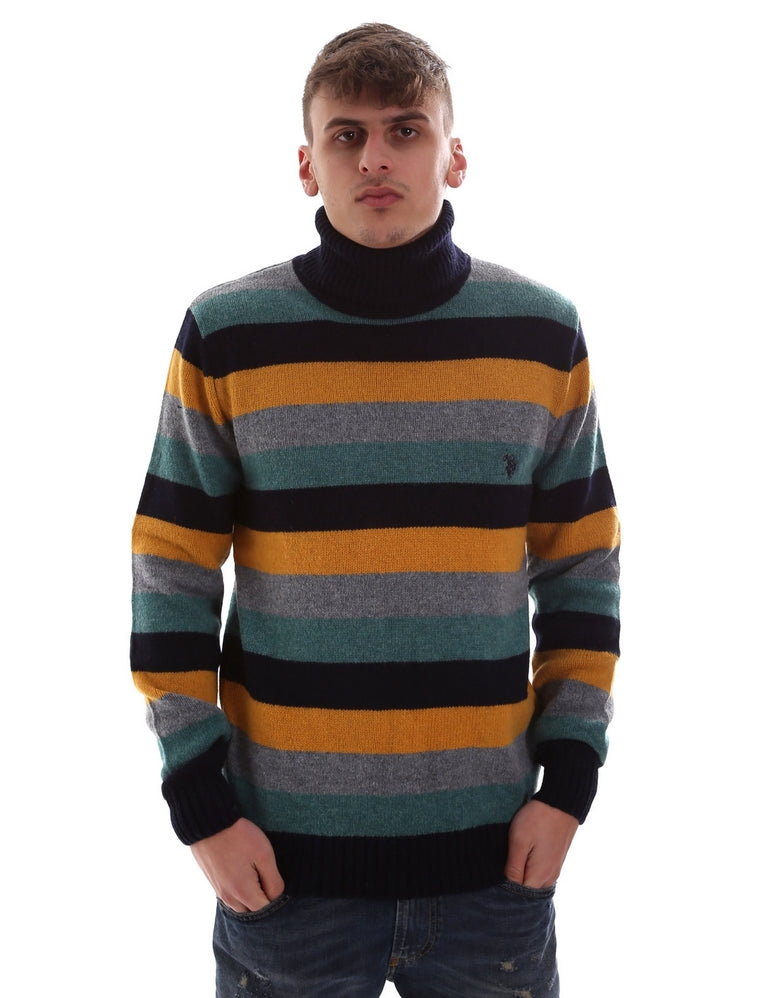 Maglie a collo alto Blu U.s. Polo Assn.