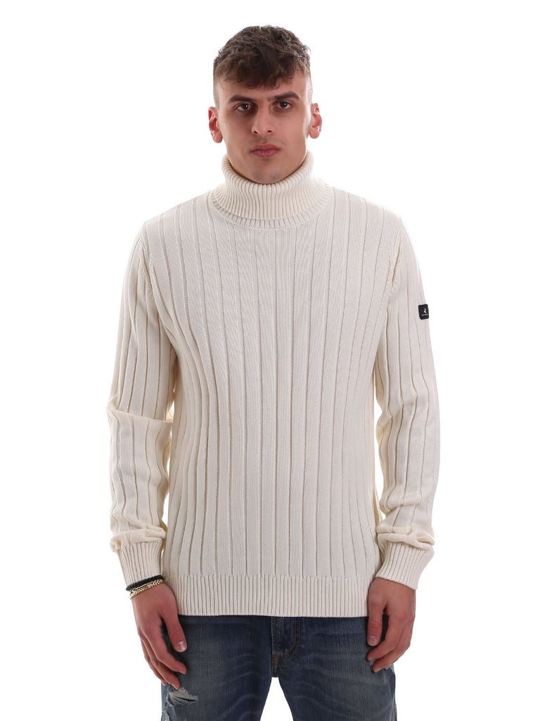 Maglie a collo alto Bianco Navigare