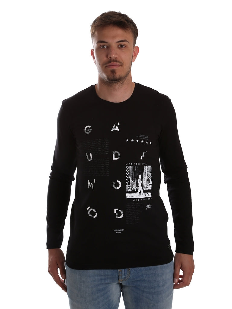 T-shirt Nero Gaudi
