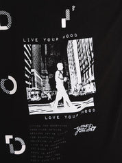 T-shirt Nero Gaudi