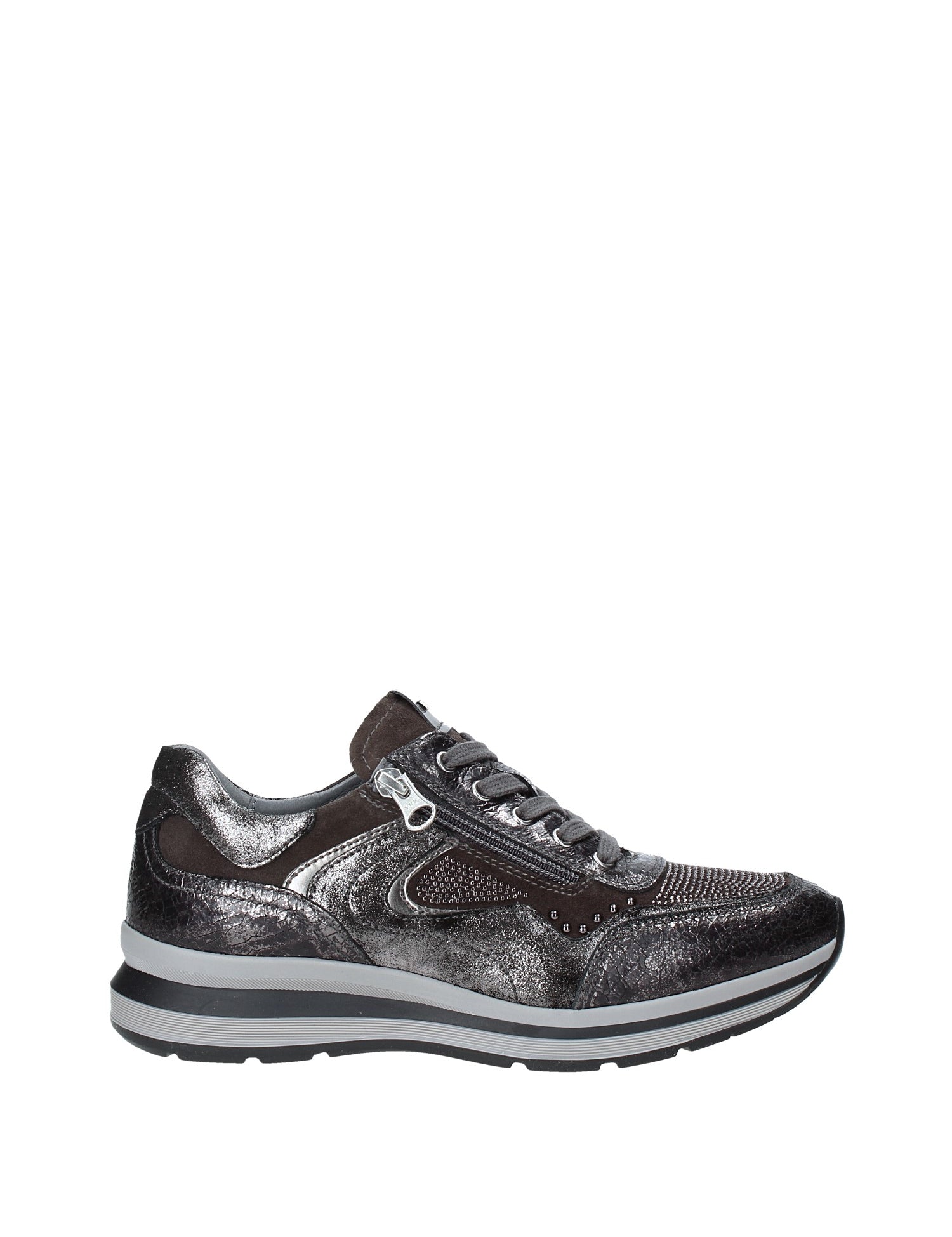 Sneakers Grigio Nero Giardini