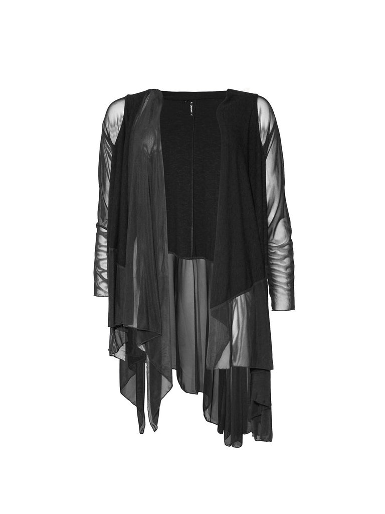 Cardigan Nero Smash