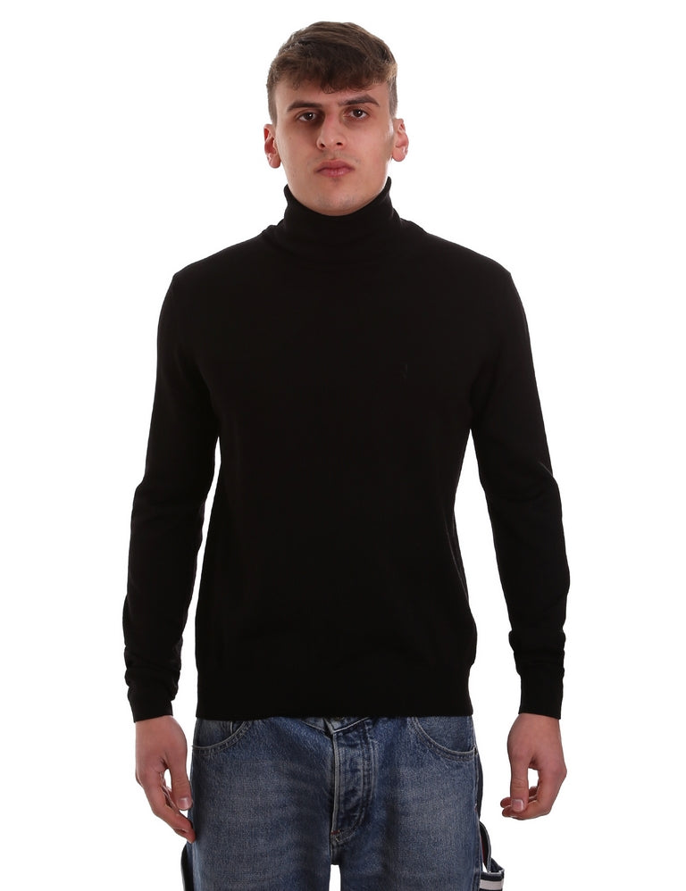 Maglie a collo alto Nero 020 Navigare