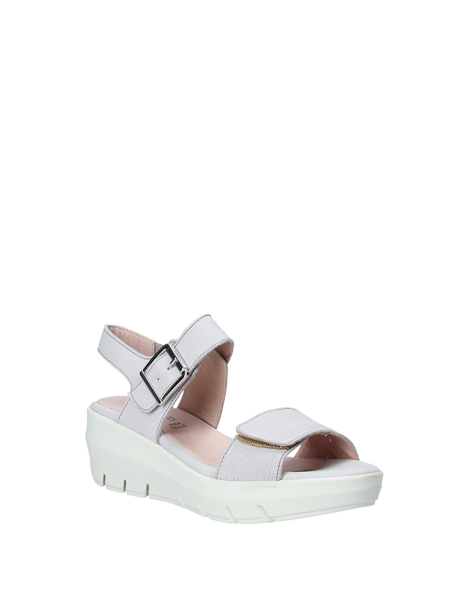 Sandali zeppa Bianco Grunland