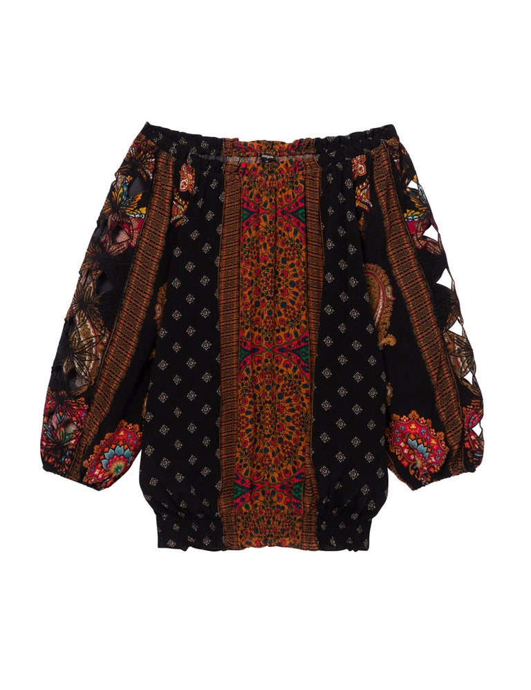 Bluse Nero Desigual