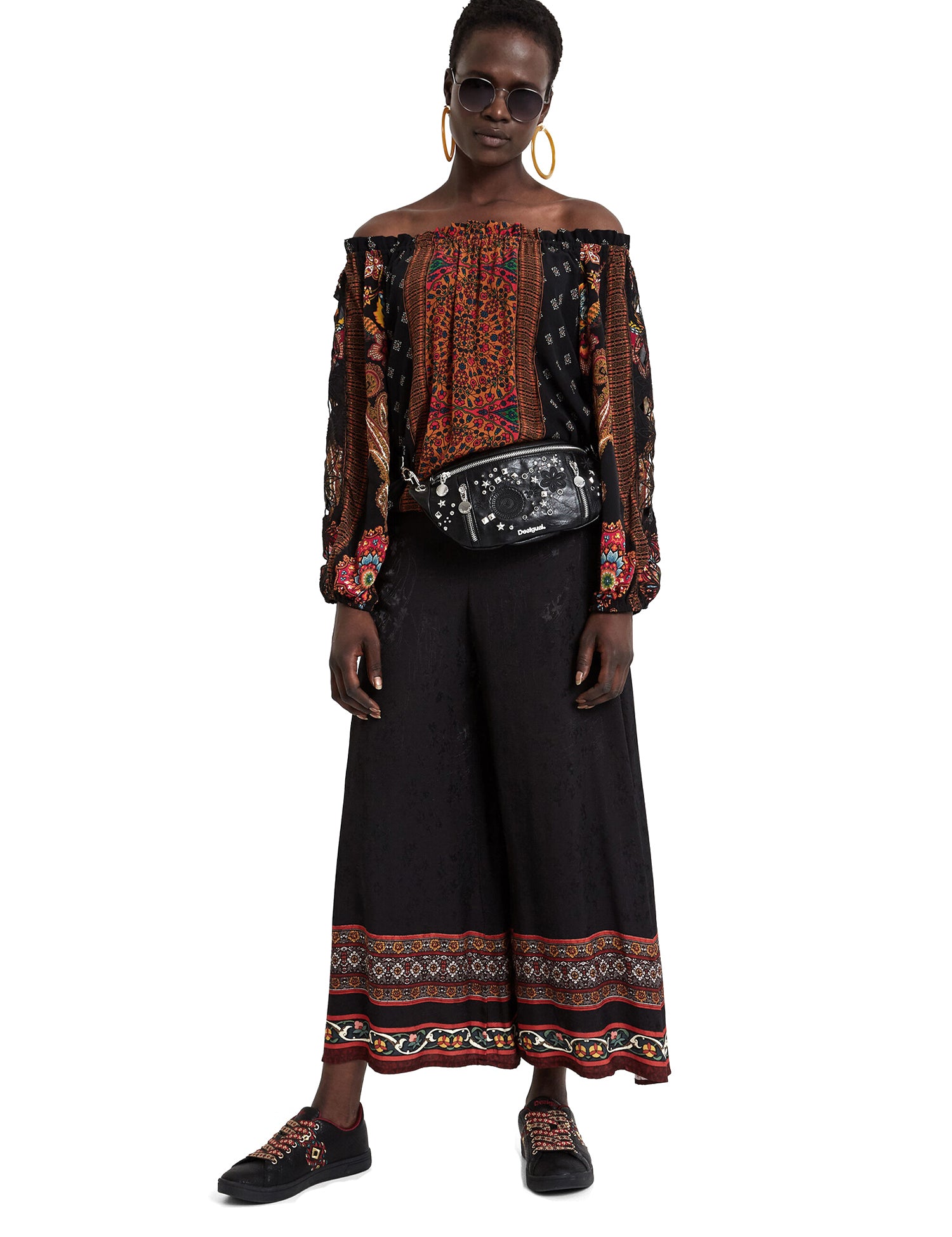 Bluse Nero Desigual