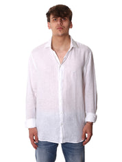 Camicie Bianco Calvin Klein