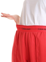 Pantaloni Rosso Calvin Klein