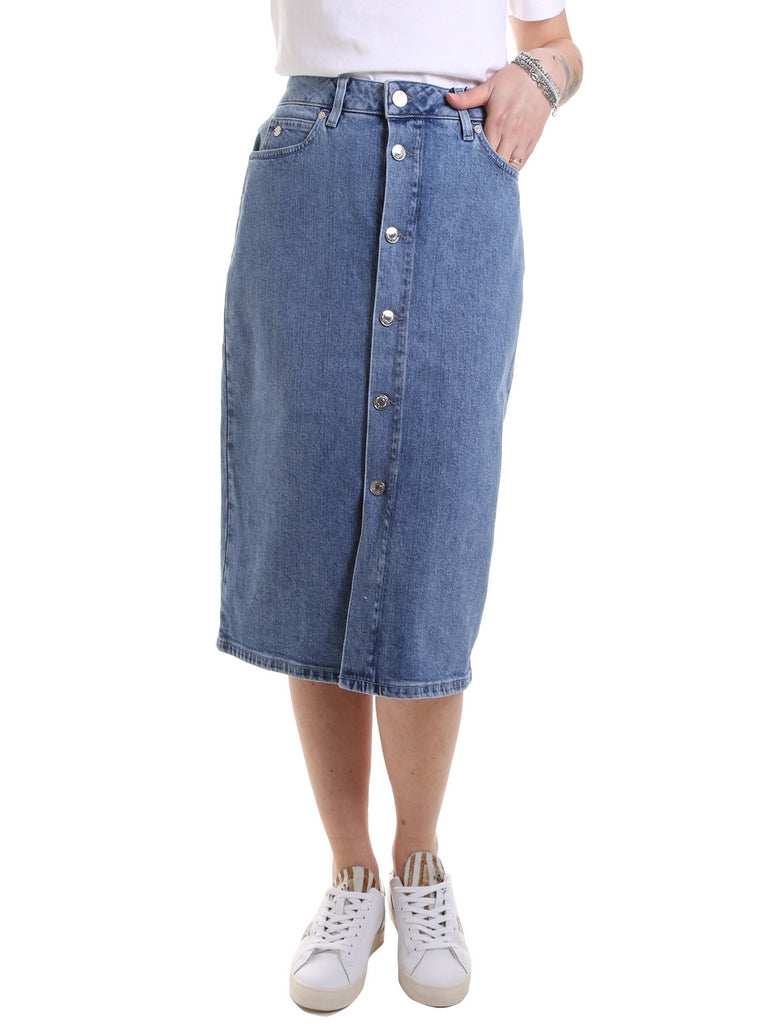 Gonne Blu Calvin Klein