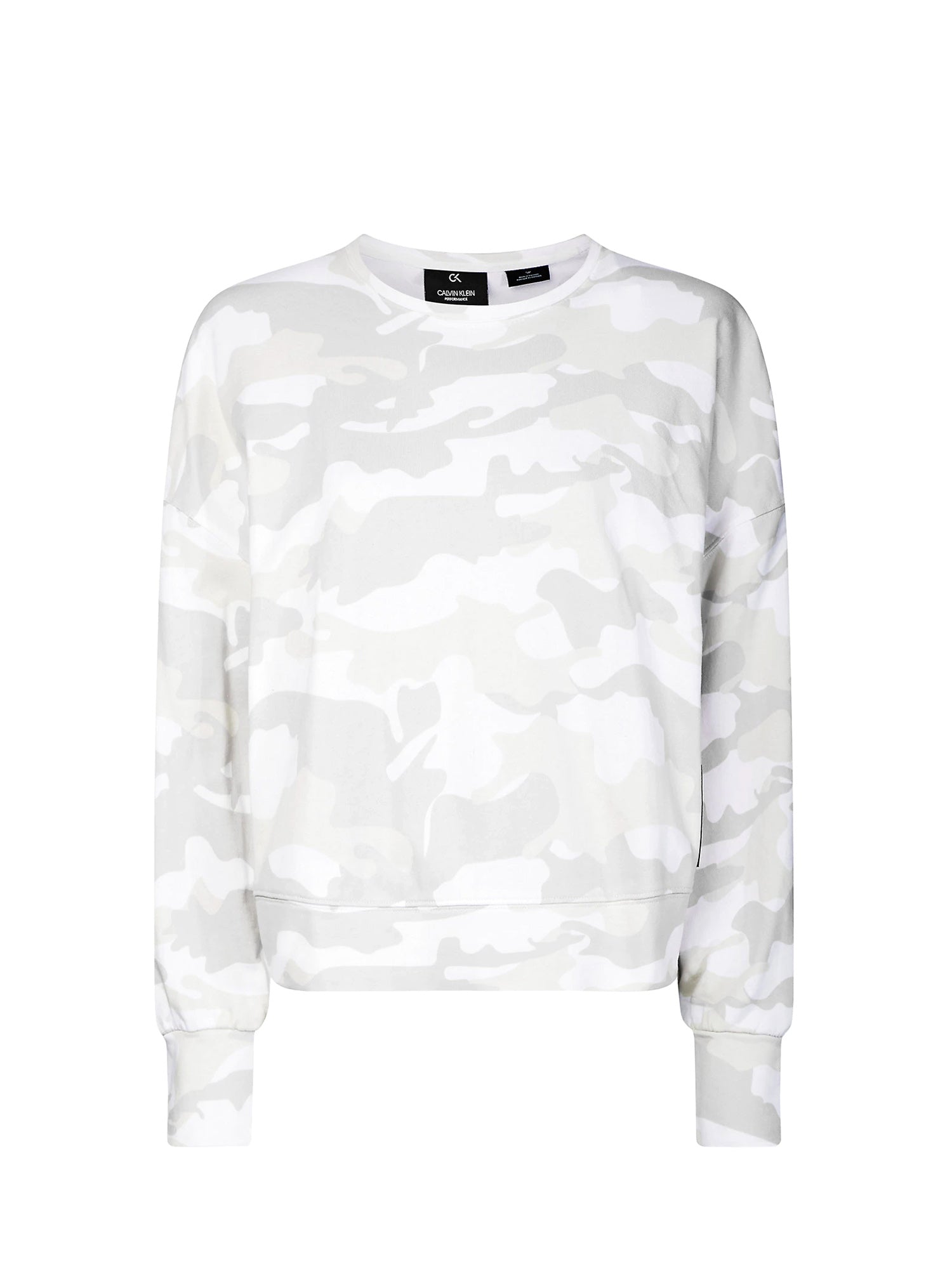 Felpe Bianco Calvin Klein Performance 