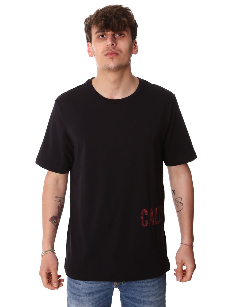 T-shirt Nero Calvin Klein Performance 