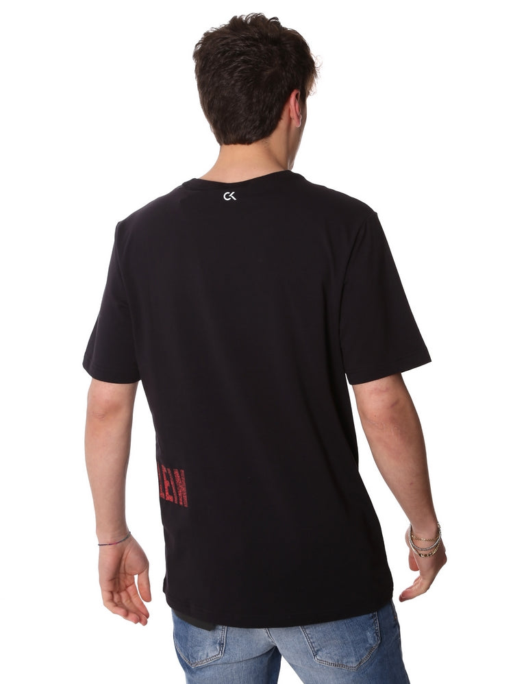 T-shirt Nero Calvin Klein Performance 