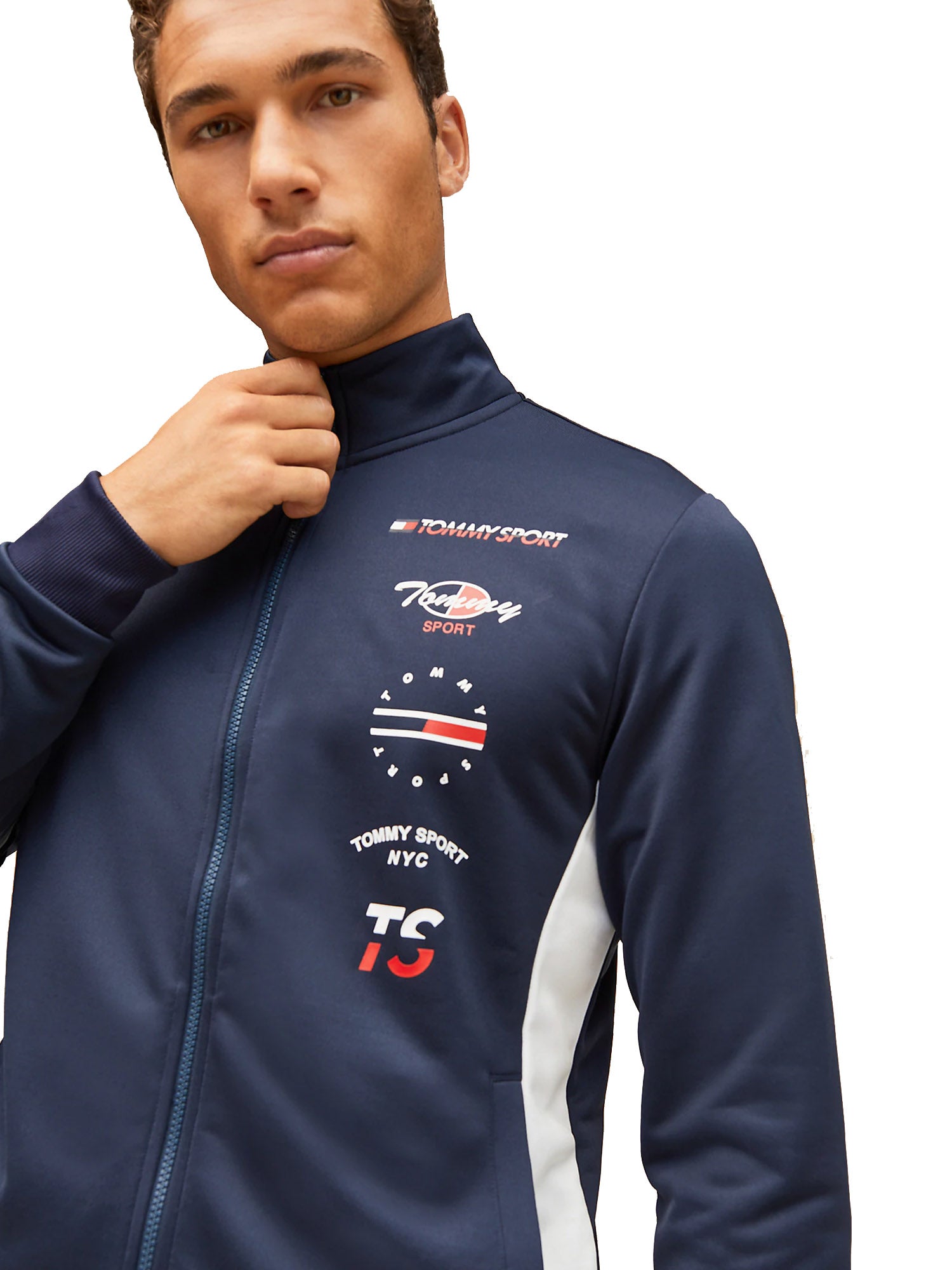 Giacche Blu Tommy Sport