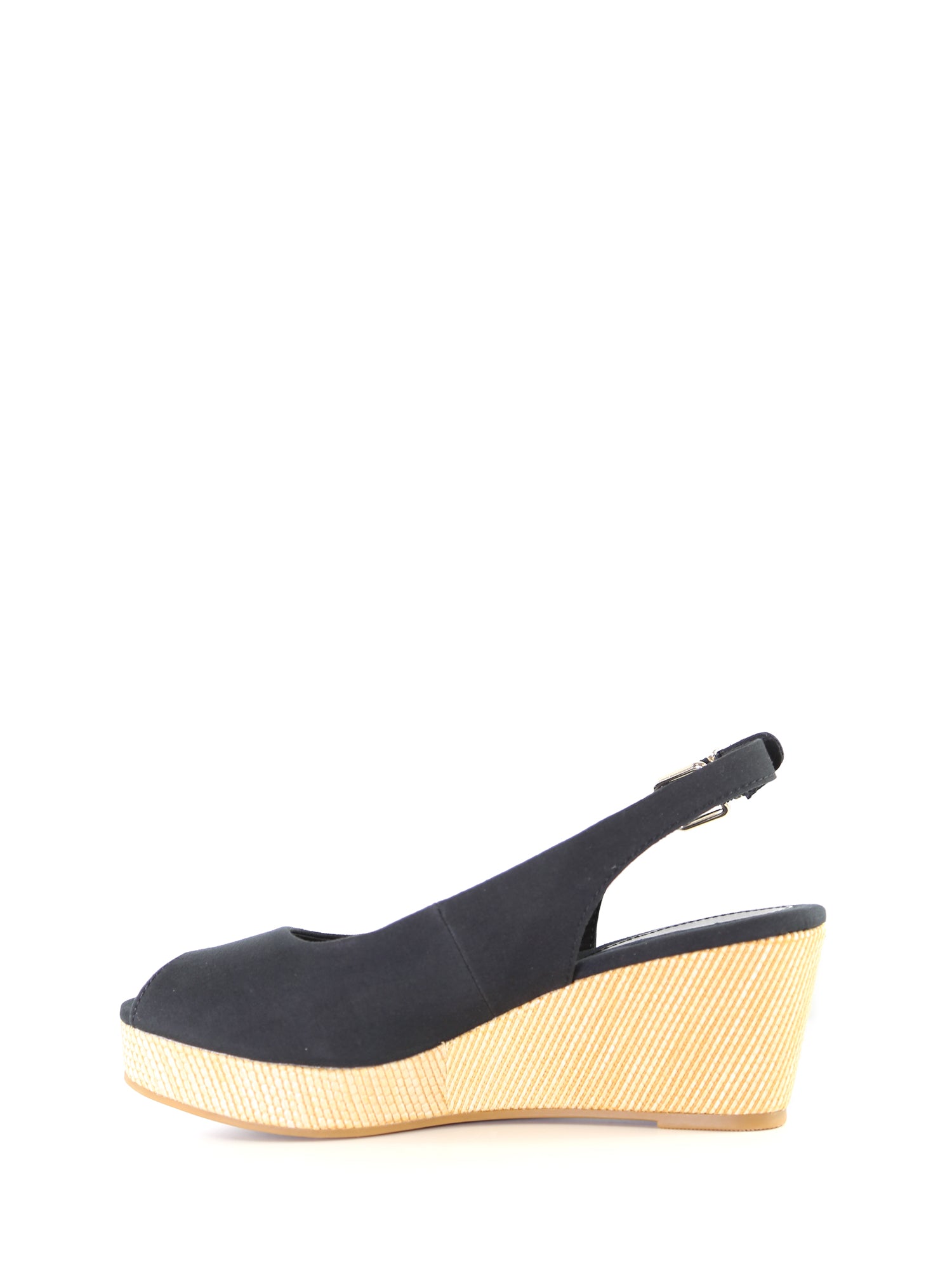 Sandali zeppa Nero Tommy Hilfiger