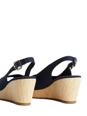 Sandali zeppa Blu Tommy Hilfiger