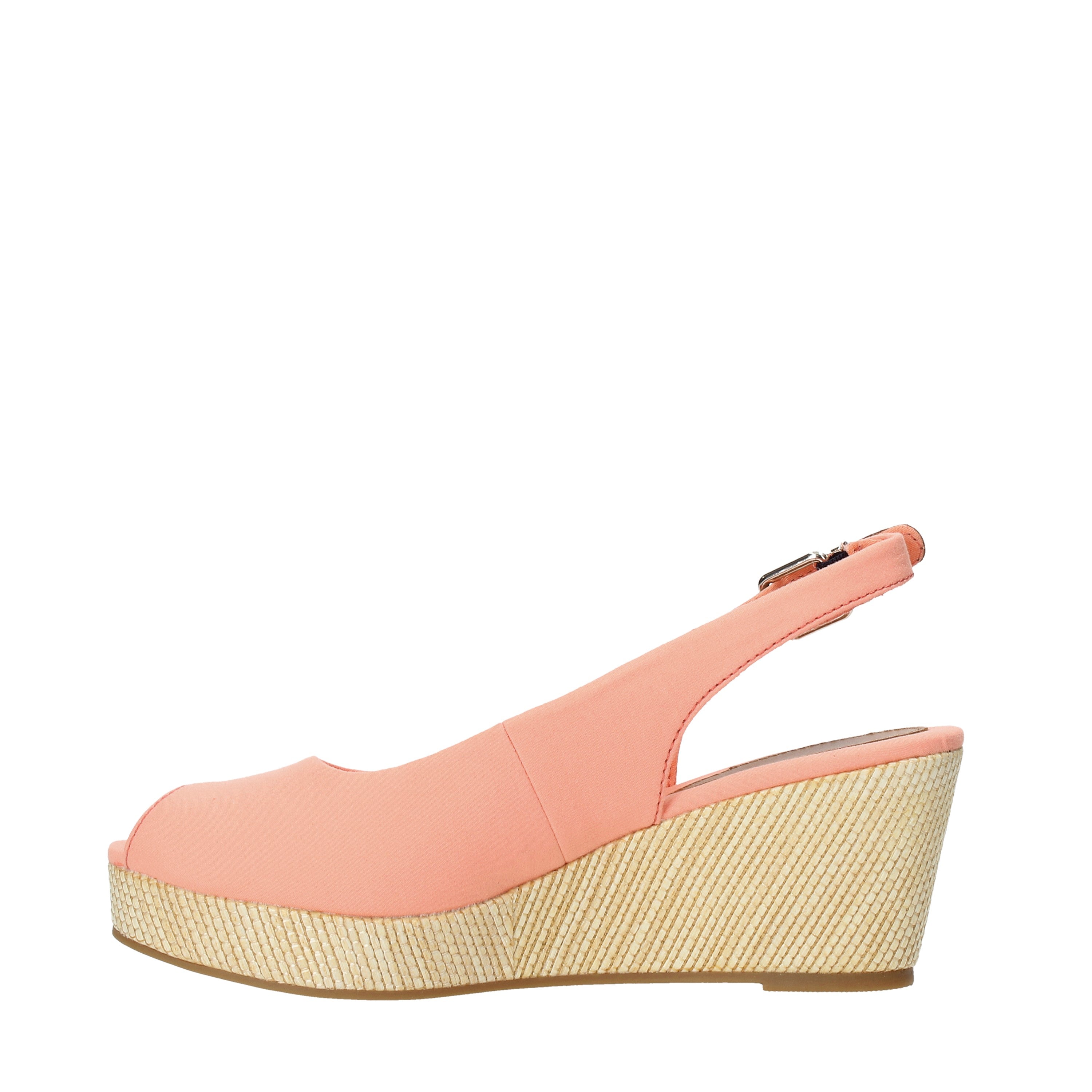 Sandali zeppa Rosa Tommy Hilfiger