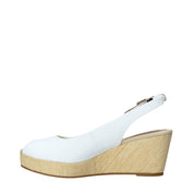 Sandali zeppa Bianco Tommy Hilfiger