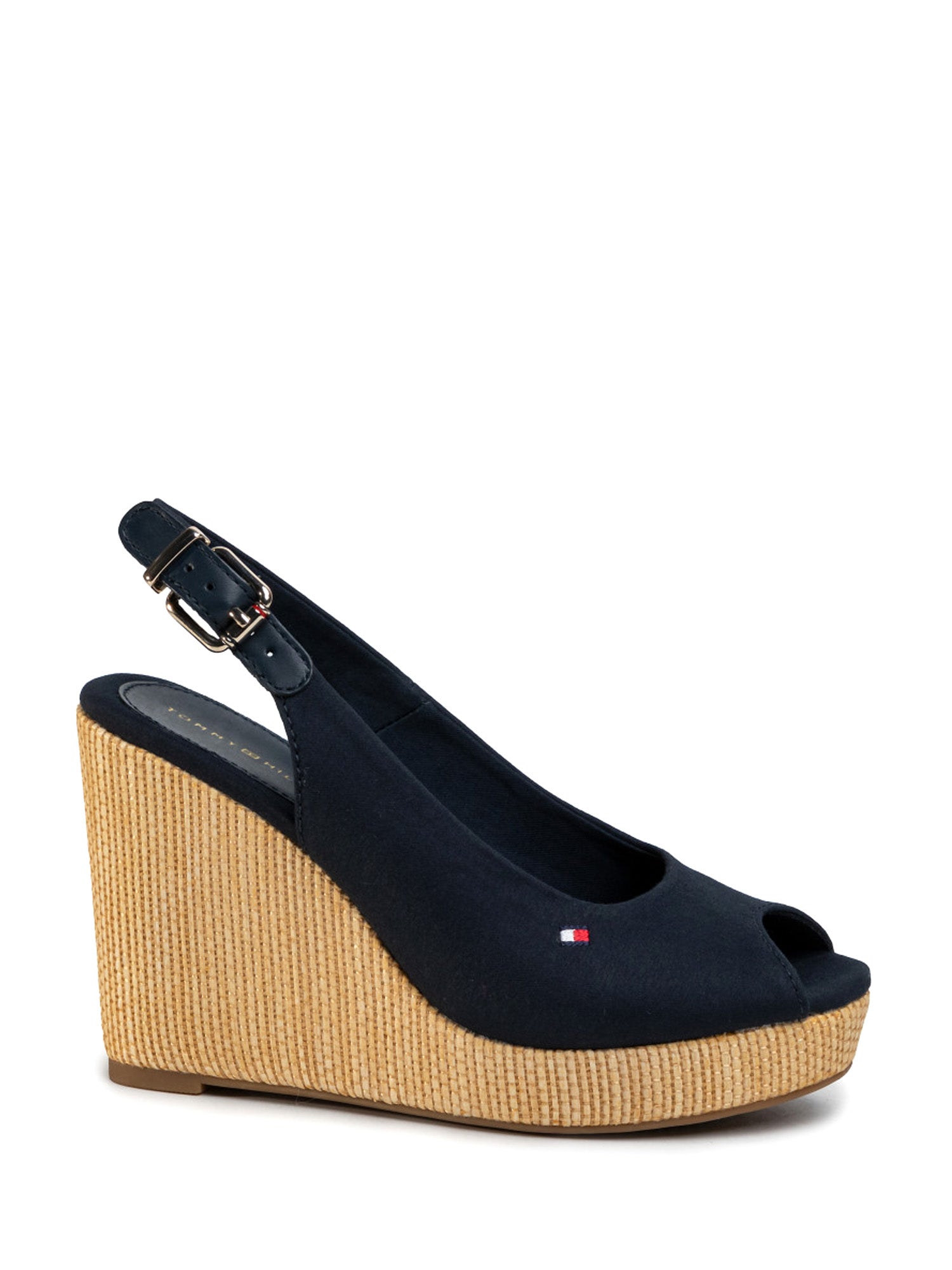 Sandali zeppa Blu Tommy Hilfiger
