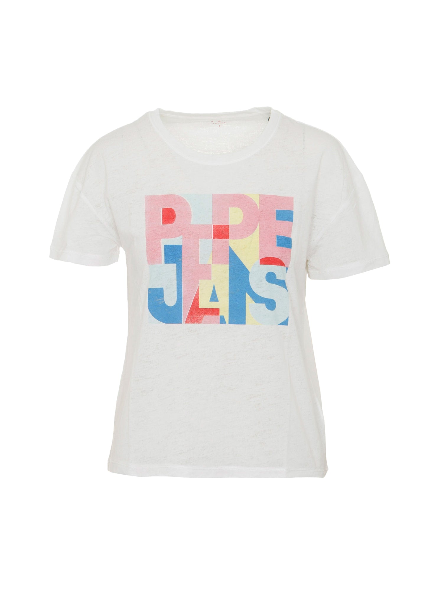 T-shirt Bianco Pepe Jeans