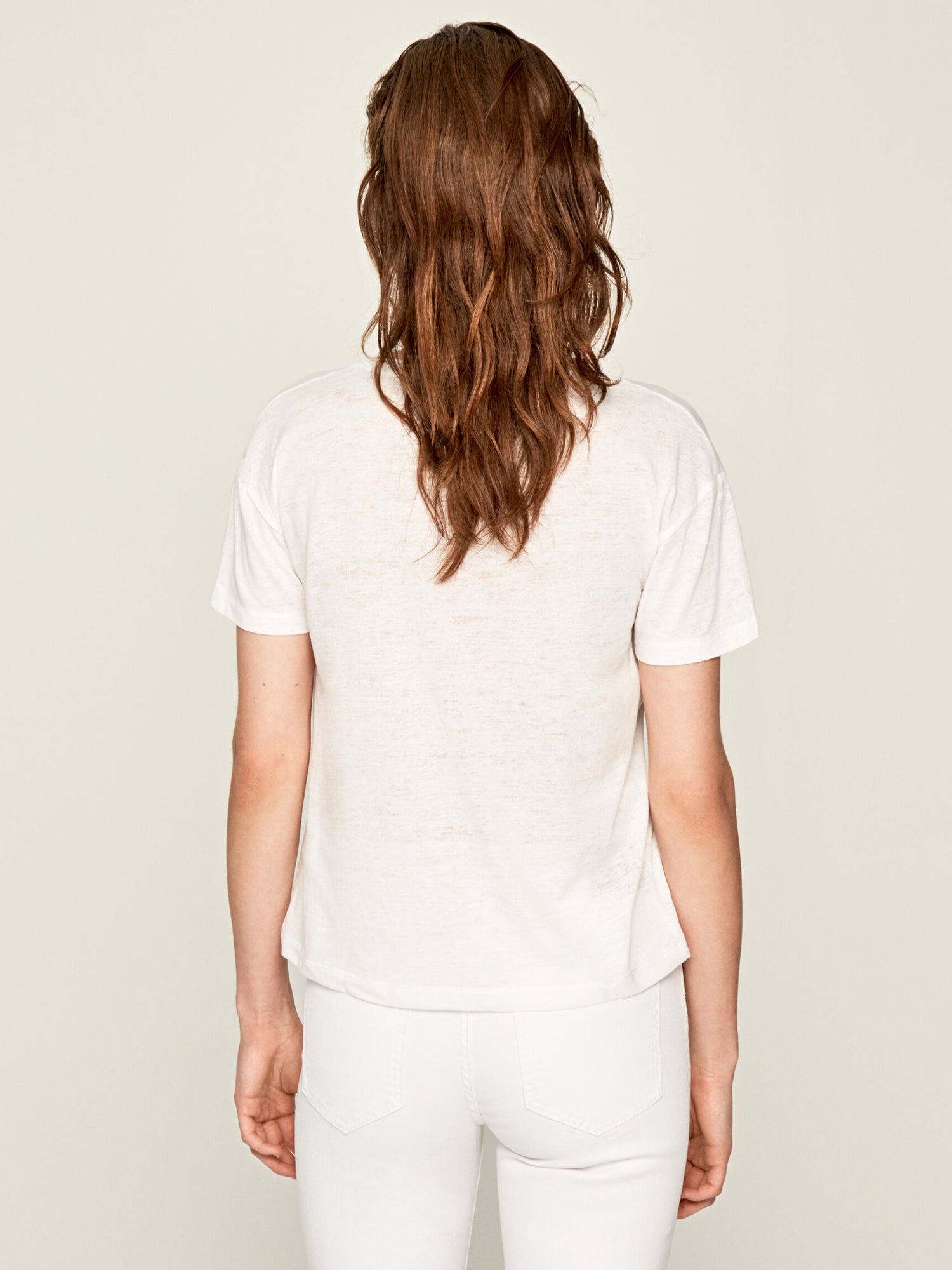 T-shirt Bianco Pepe Jeans