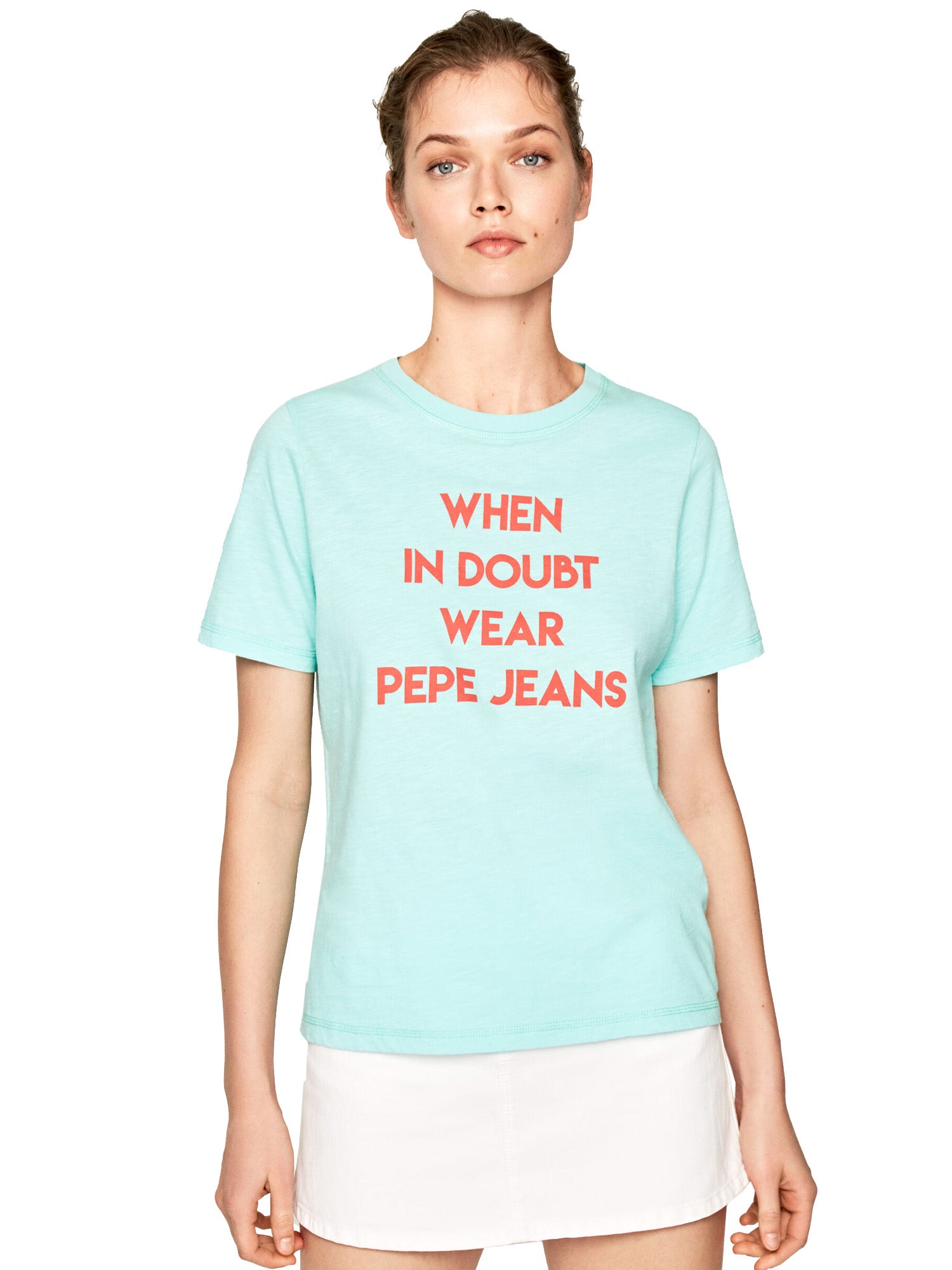 T-shirt Blu Pepe Jeans