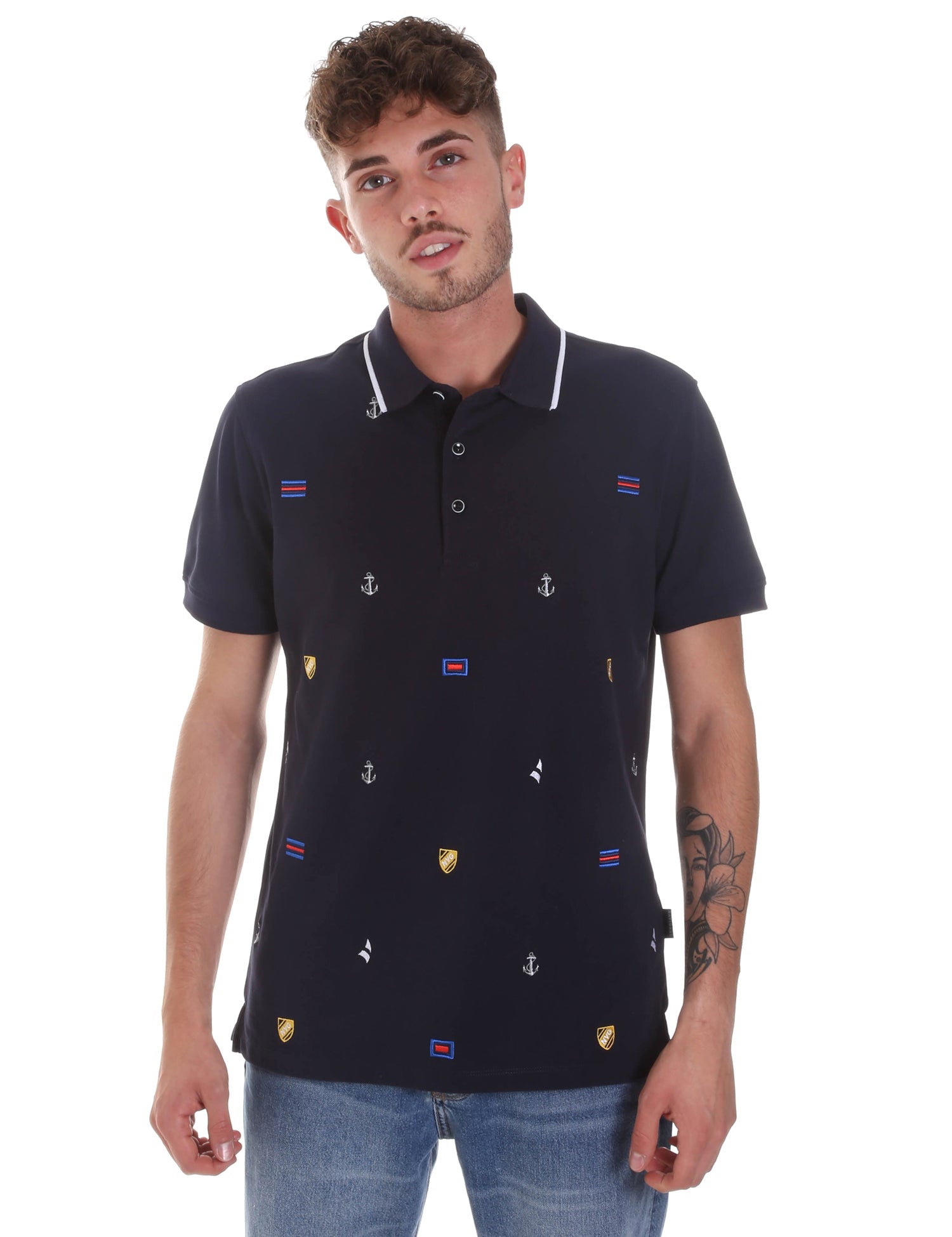 Polo Blu Navigare