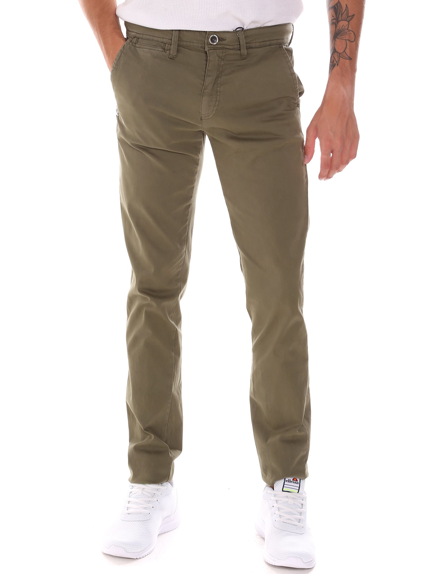 Pantaloni Verde Gaudi Jeans