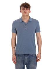 Polo Blu Chiaro Gaudi Jeans
