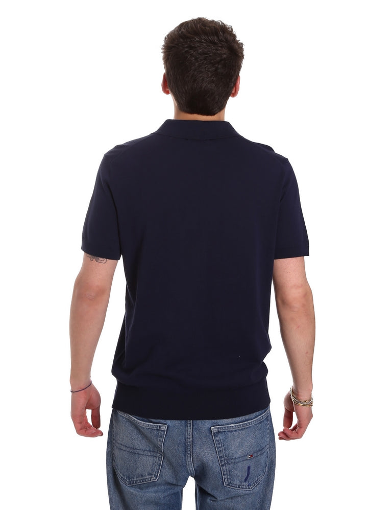 Polo Blu Scuro Gaudi Jeans