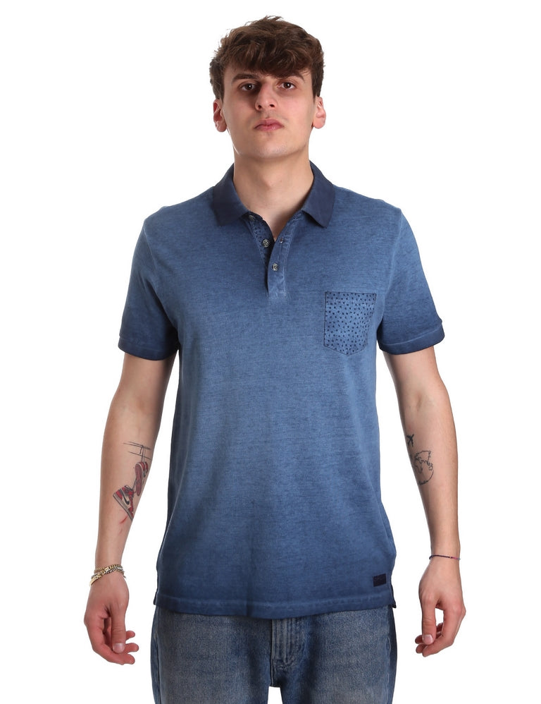 Polo Blu Gaudi Jeans