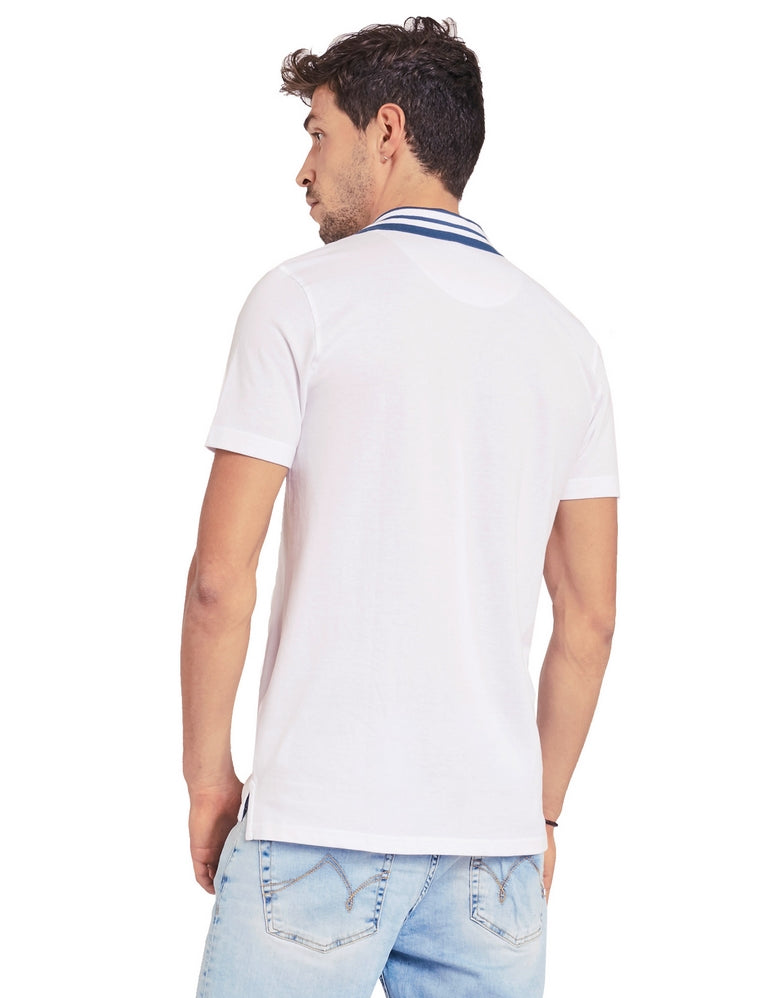 Polo Bianco Gaudi Jeans