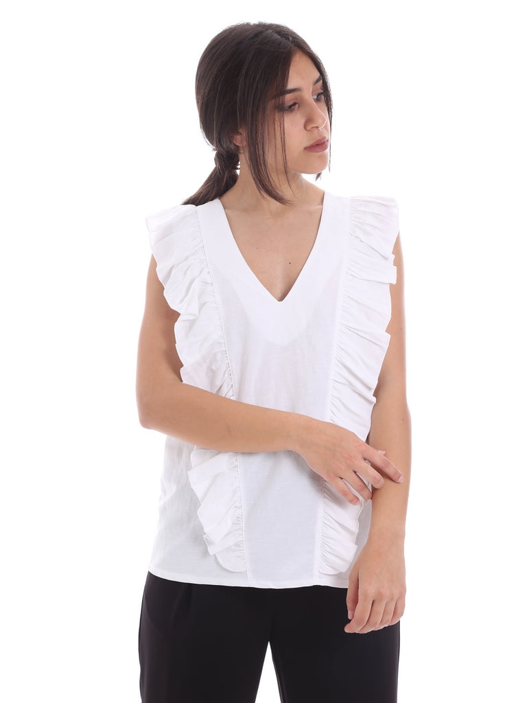 Bluse Bianco Gaudi Jeans