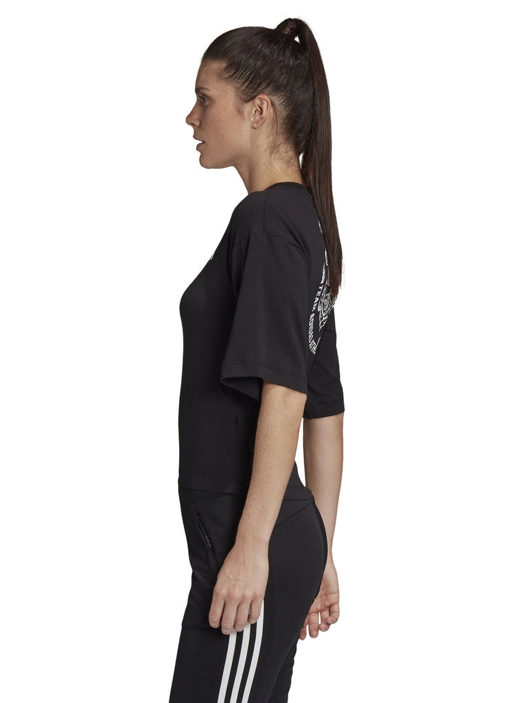 T-shirt Nero Adidas Performance