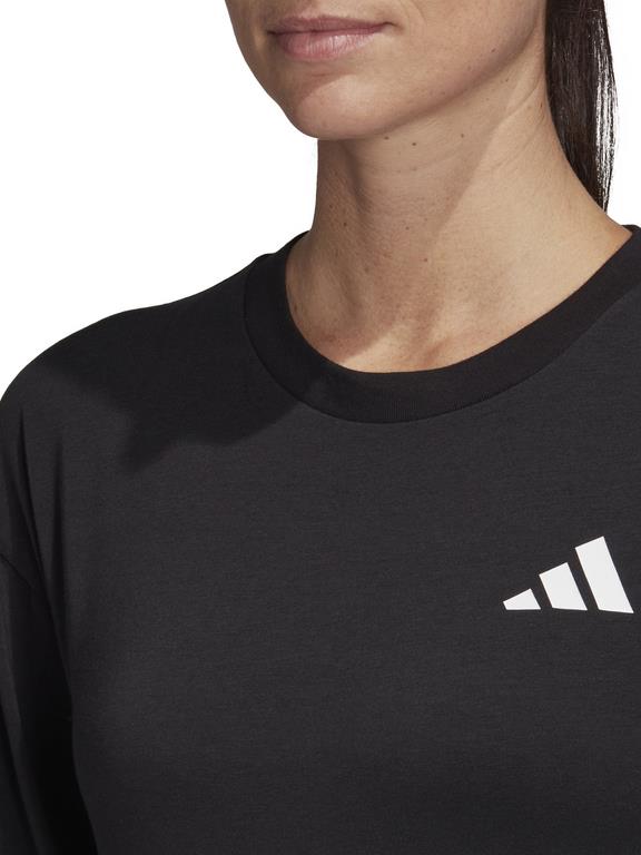 T-shirt Nero Adidas Performance