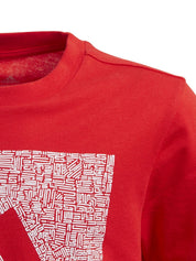 T-shirt Rosso Adidas Performance