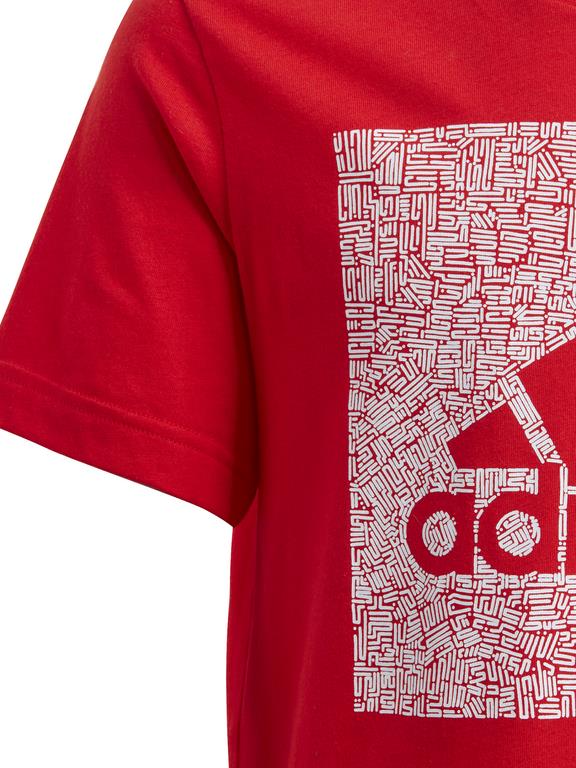 T-shirt Rosso Adidas Performance