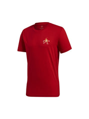 T-shirt Rosso Adidas Performance